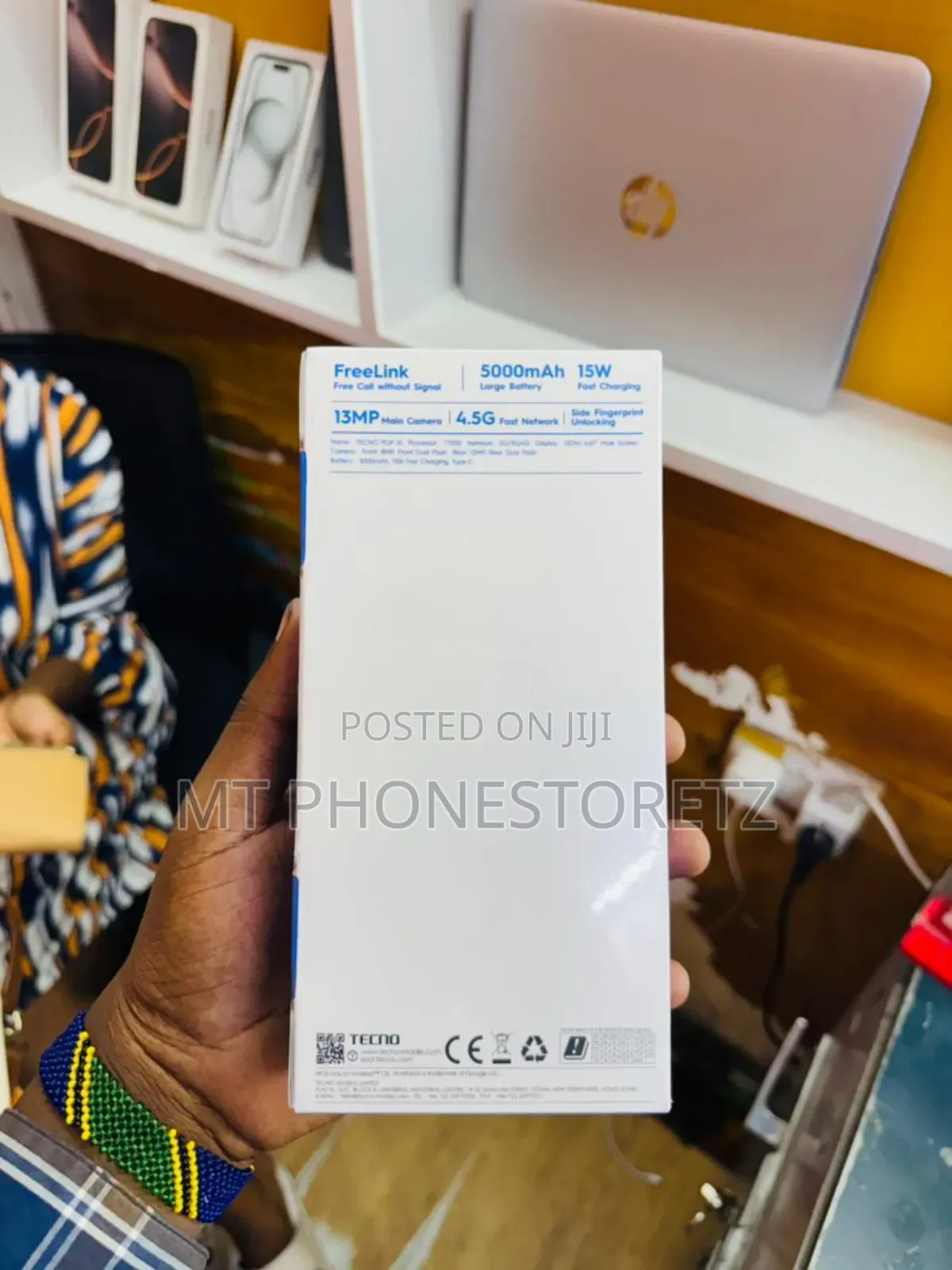 New Tecno Pop 10 128 GB Black