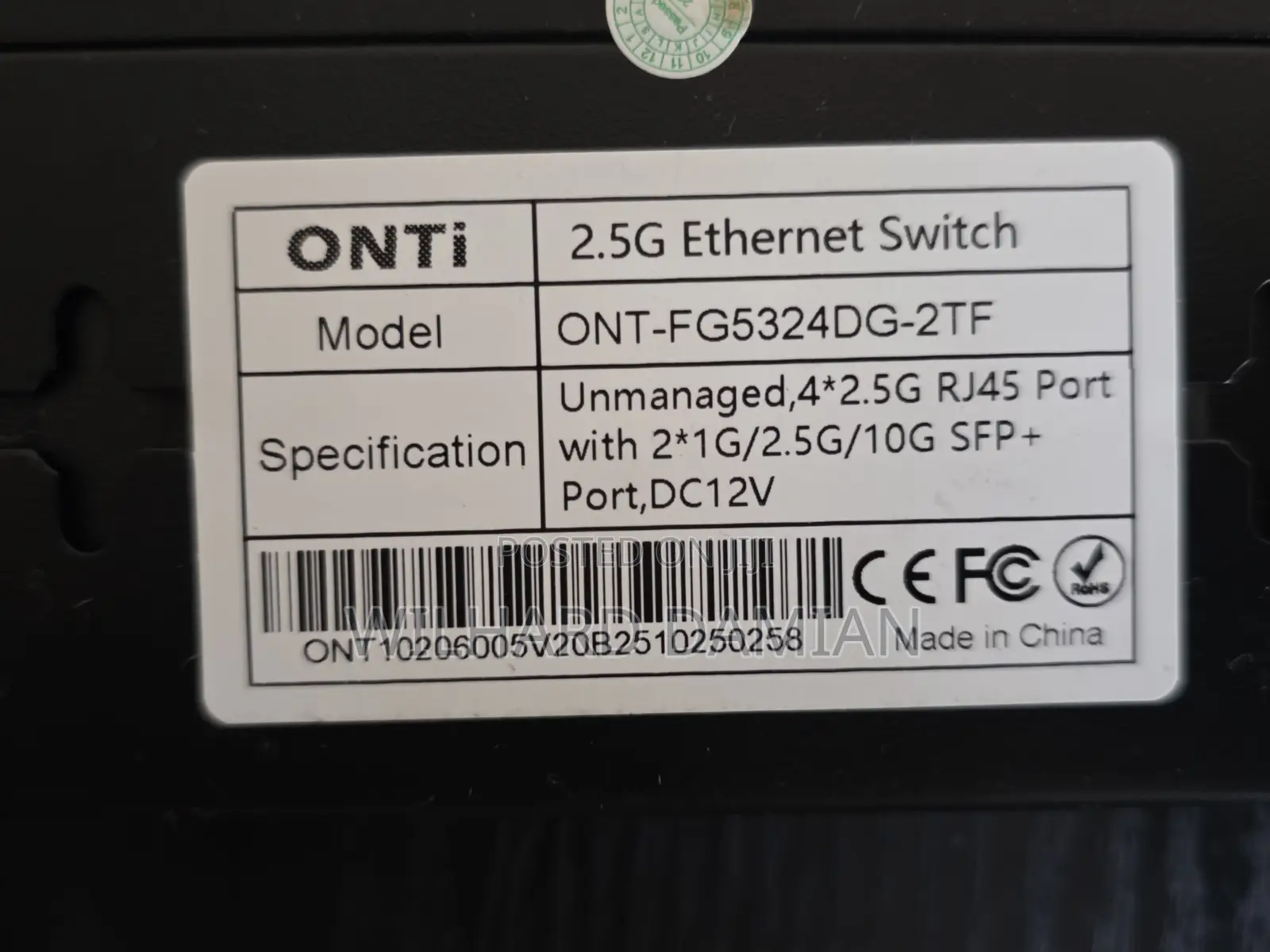 10gbe Network Switch.