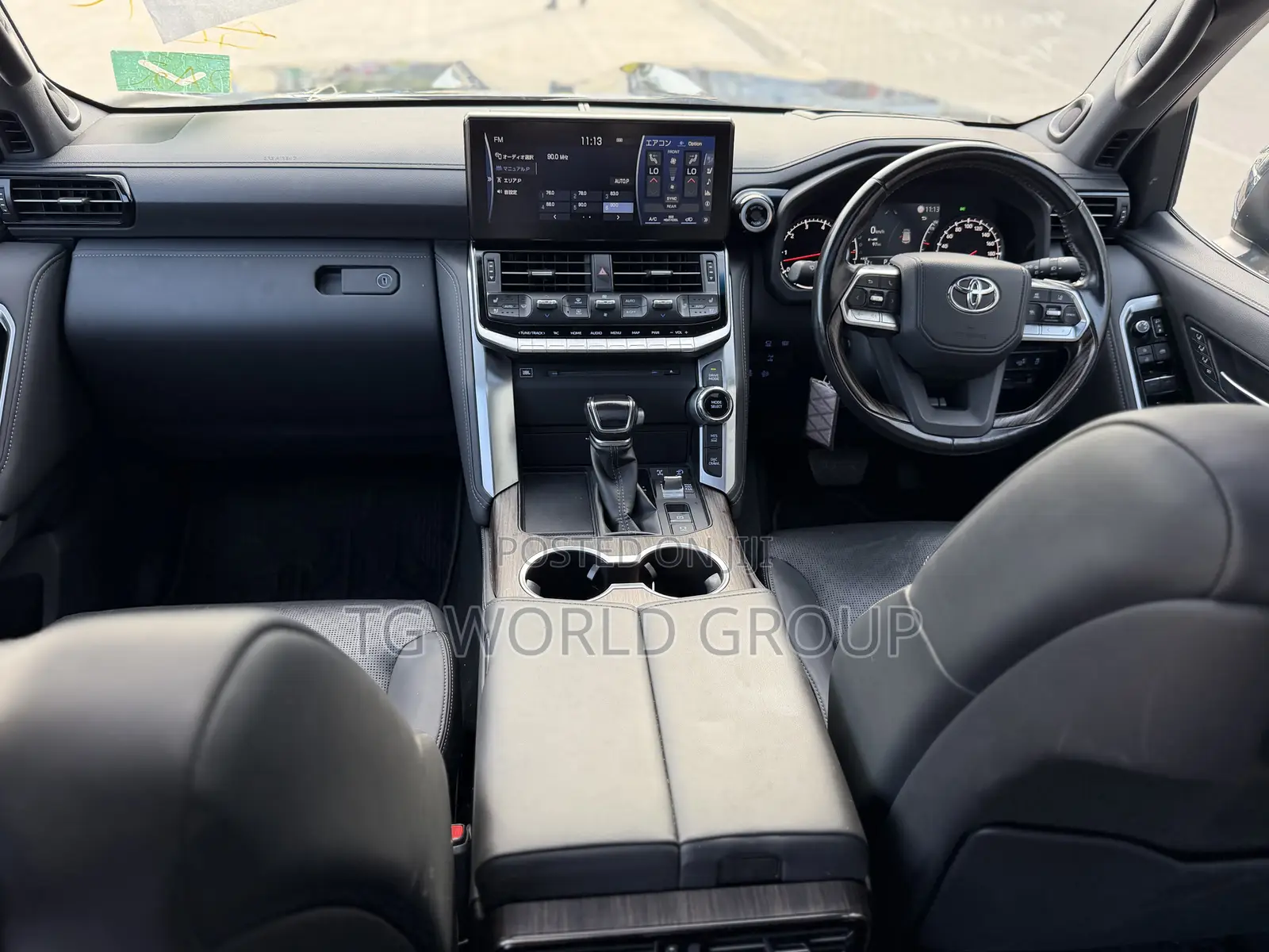 Toyota Land Cruiser LC300 2023 Black
