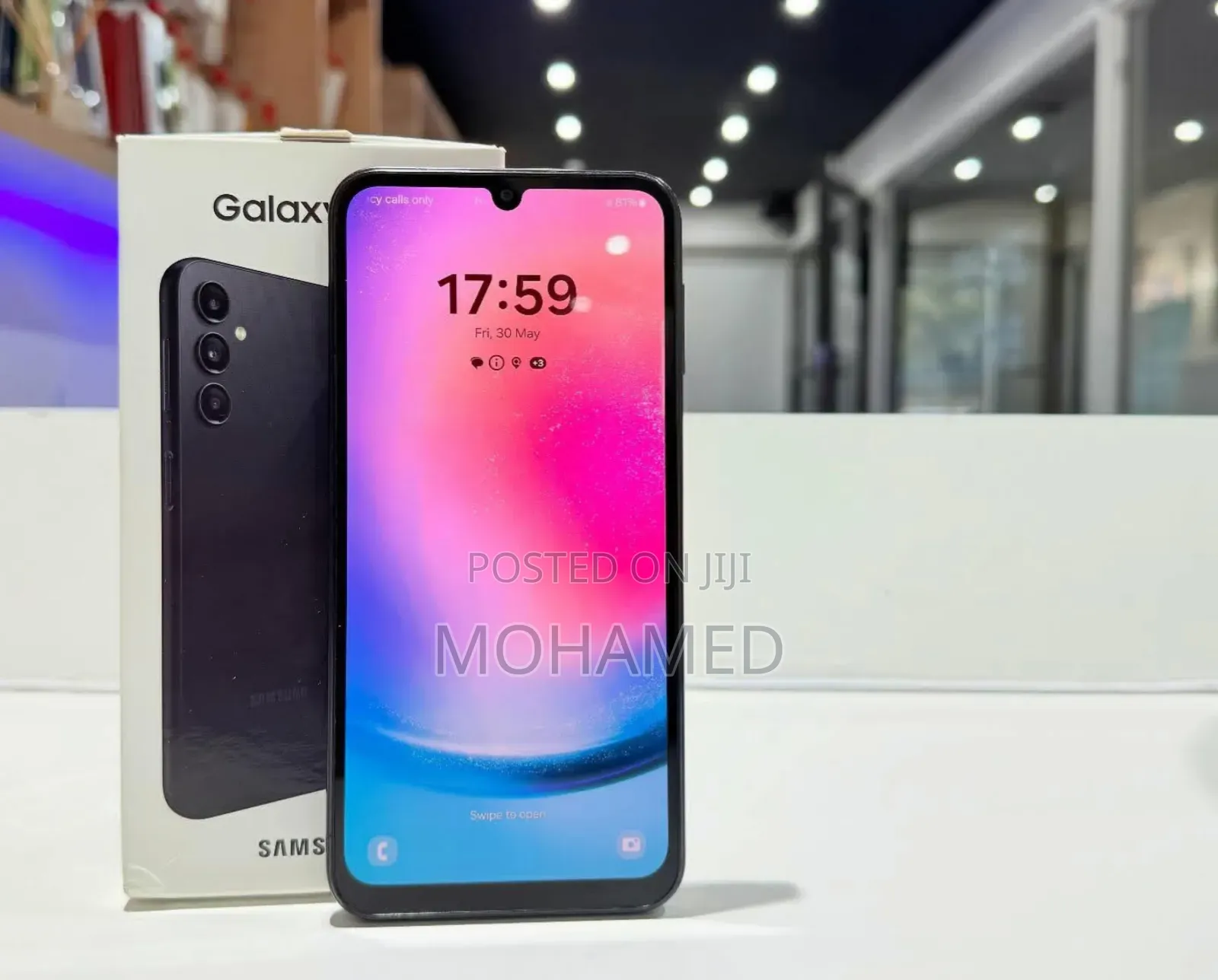 New Samsung Galaxy A24 128 GB Black