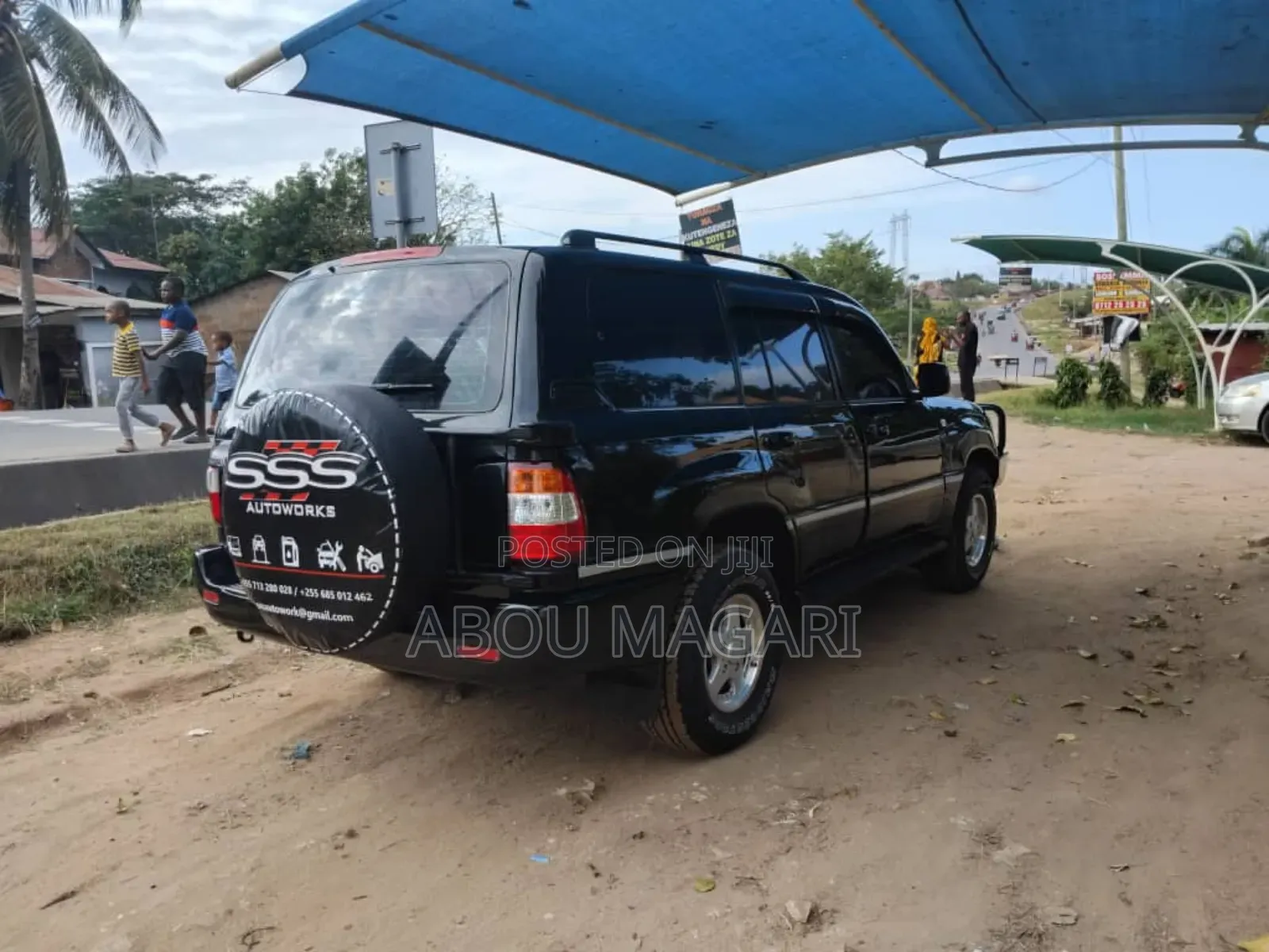 Toyota Land Cruiser 1998 Black