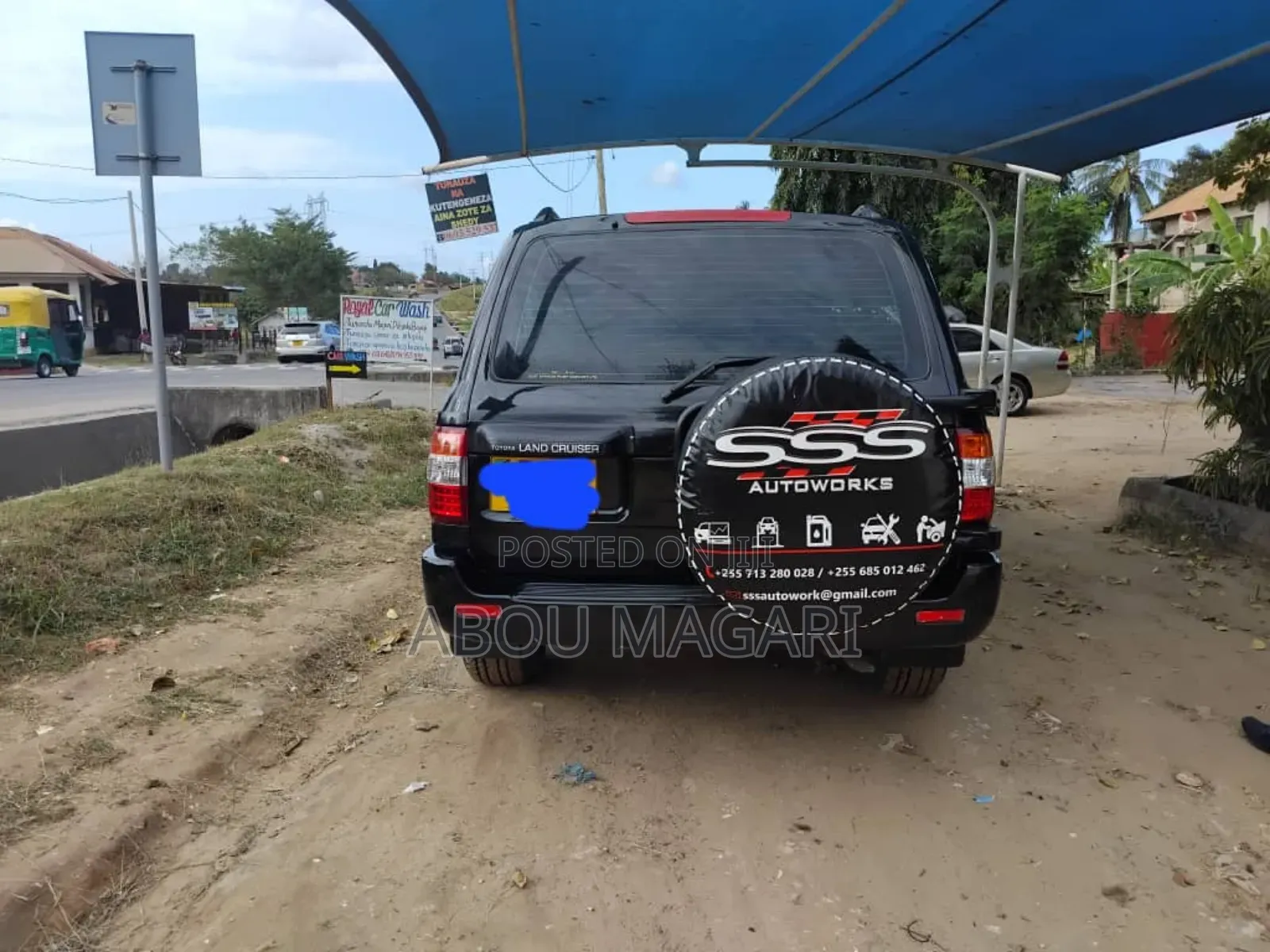 Toyota Land Cruiser 1998 Black