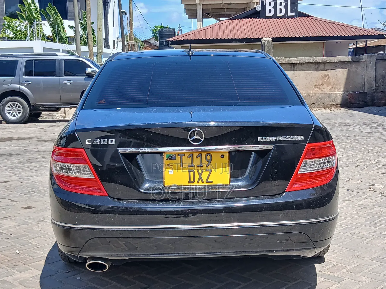 Mercedes-Benz C200 2008 Black