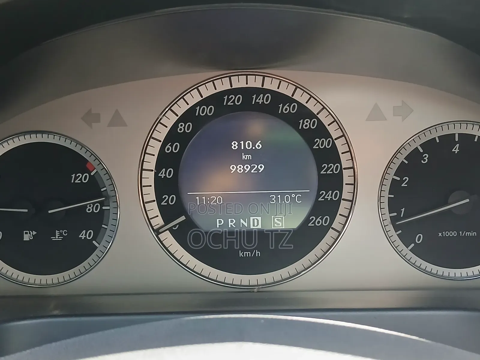 Mercedes-Benz C200 2008 Black