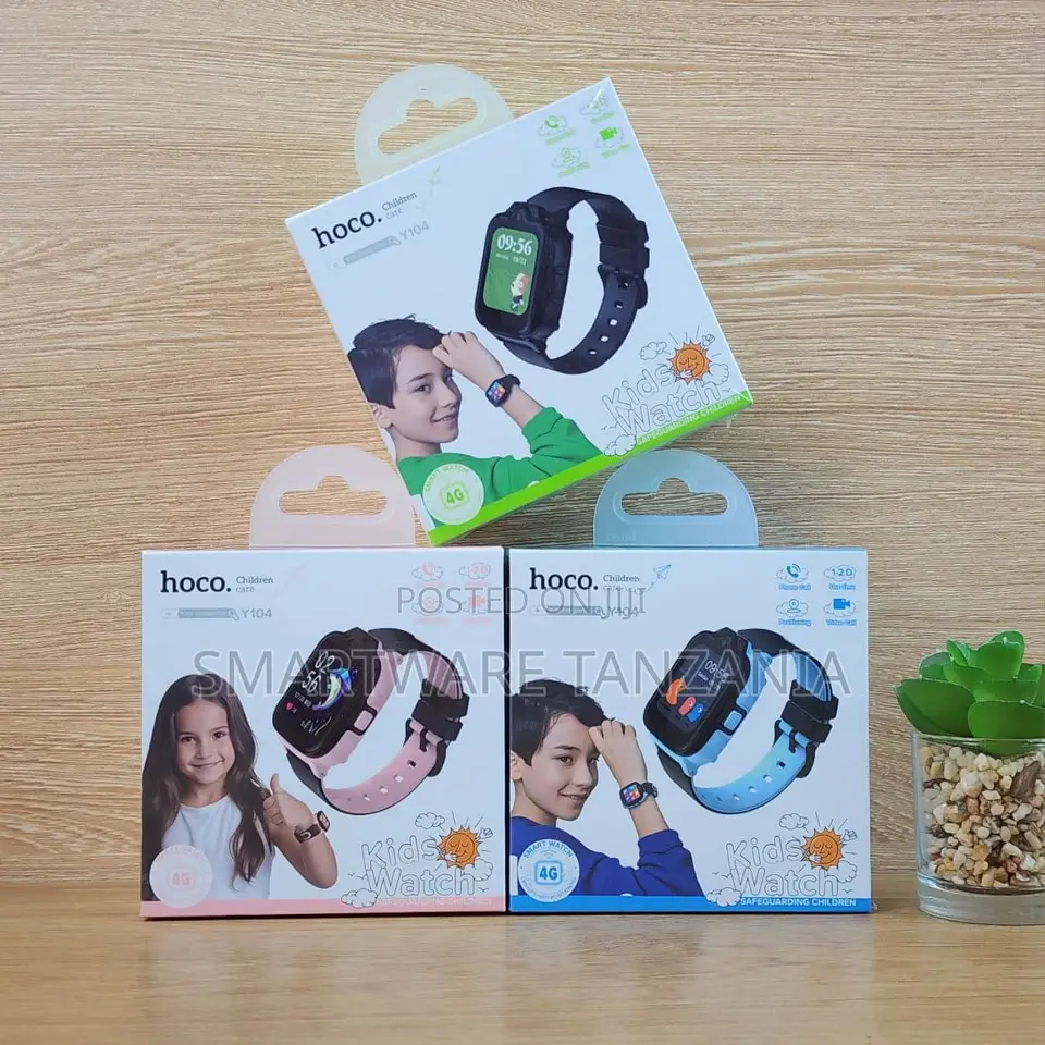 Hoco Y104 Kids Smart Watch 4g Gps Tracker Video Call Children