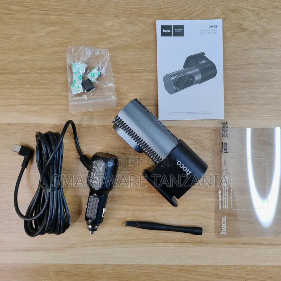 Hoco Dv13 Car Dash Camera Kit With Charger Mount Night Vision