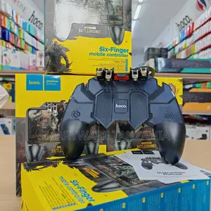 Hoco Six Finger Mobile Game Controller Pubg Trigger Gamepad