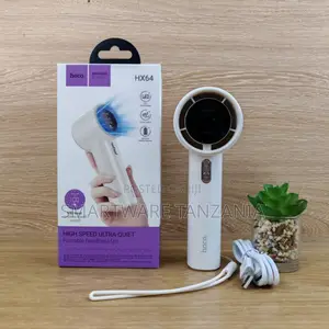Hoco Hx64 Portable Handheld Fan 100 Speed Led Display 3600mah