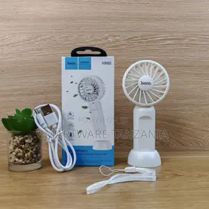 Hoco Hx60 Mini Portable Fan Handheld Desktop Stand Usb Charging