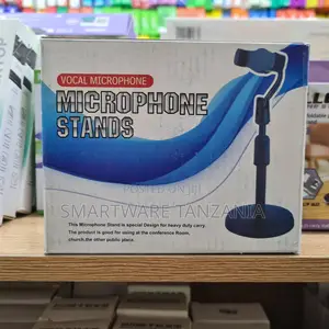 Desktop Microphone Stand Heavy Duty Adjustable Table Mic Holder