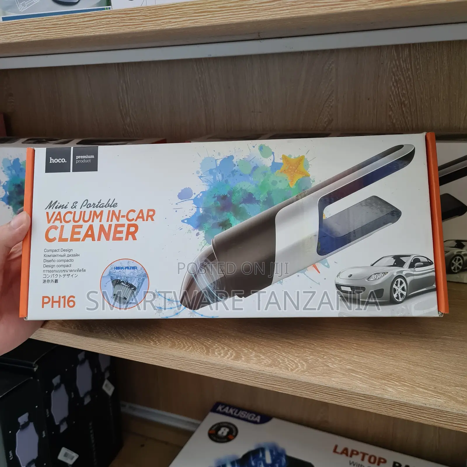 Hoco Ph16 Car Vacuum Cleaner Mini Portable Hepa Filter Handheld