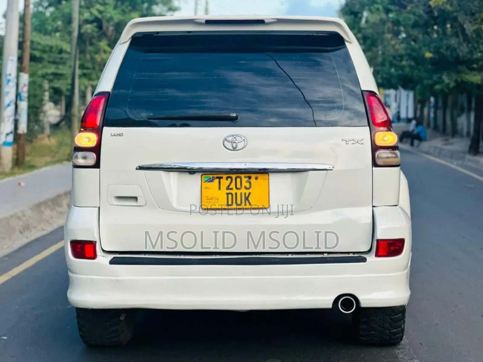 Toyota Land Cruiser Prado 2004 White