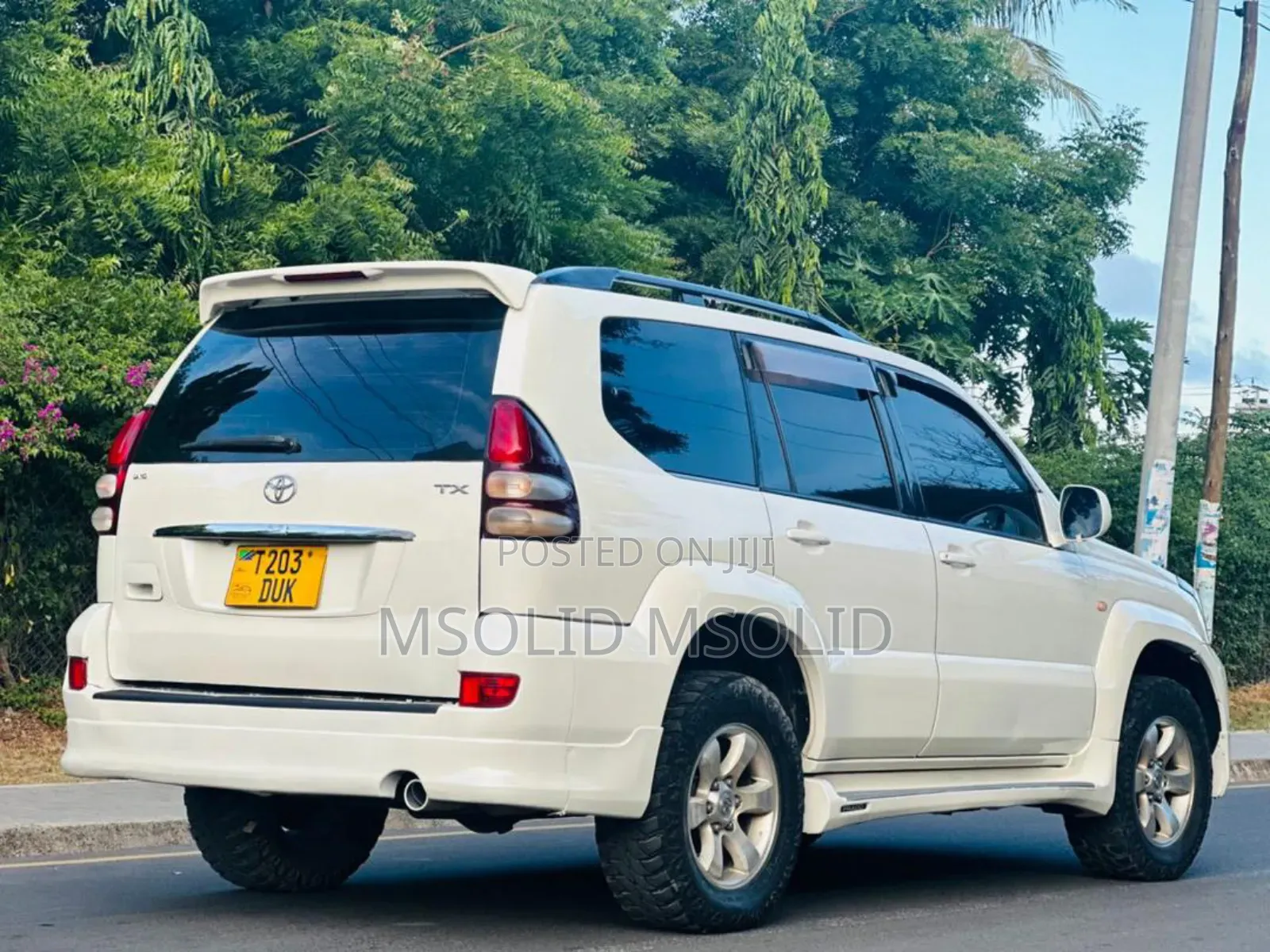 Toyota Land Cruiser Prado 2004 White