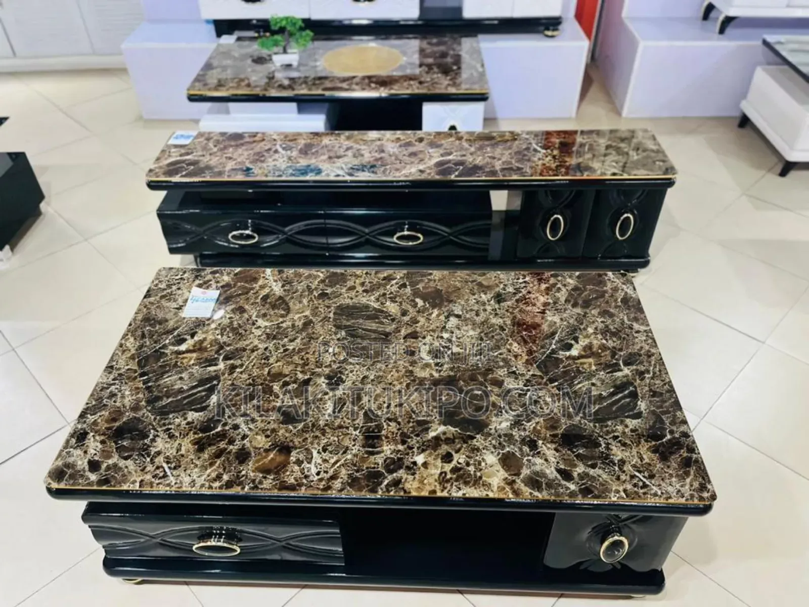 Coffee Table With Tv Bench Set