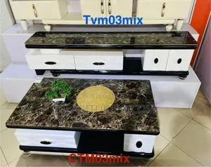 Luxury Cofee Table Set Tv Bench