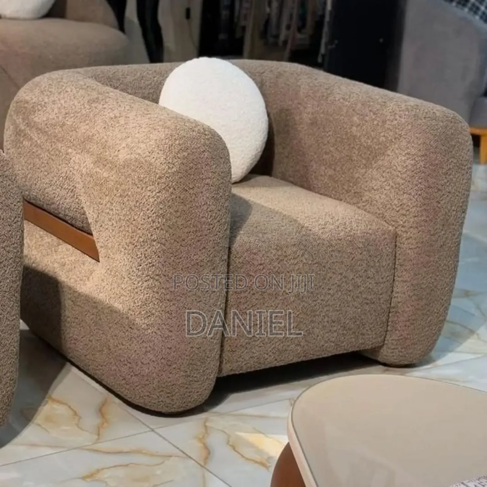 Arm Chair Imara Kabisa Brown Color