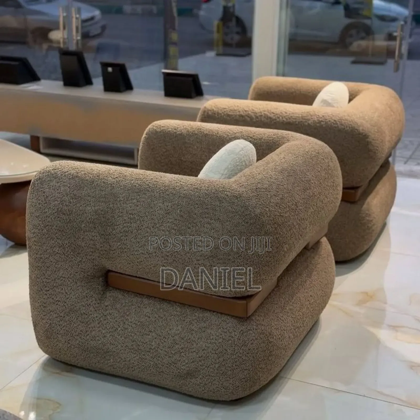 Arm Chair Imara Kabisa Brown Color