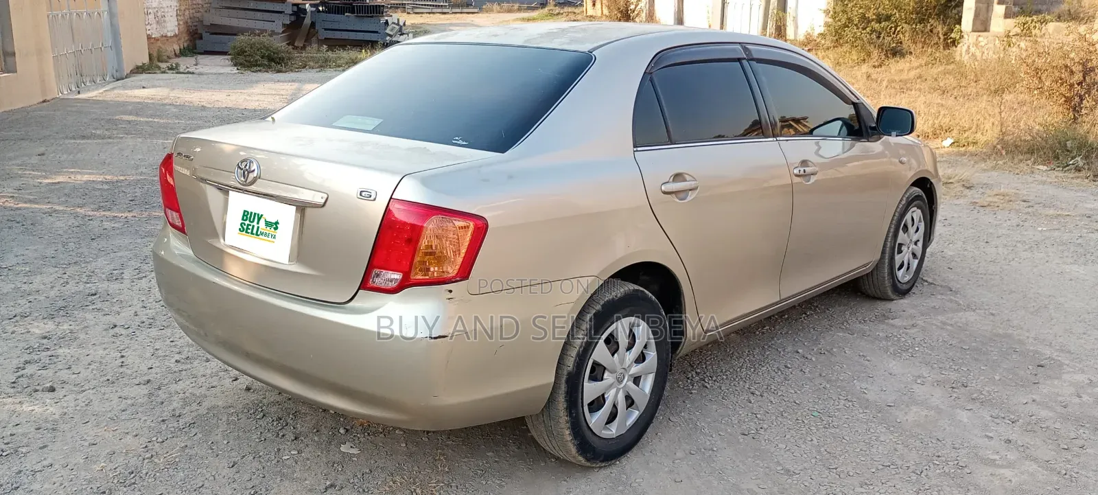 Toyota Axio 1.5 G 2WD 2007 Beige