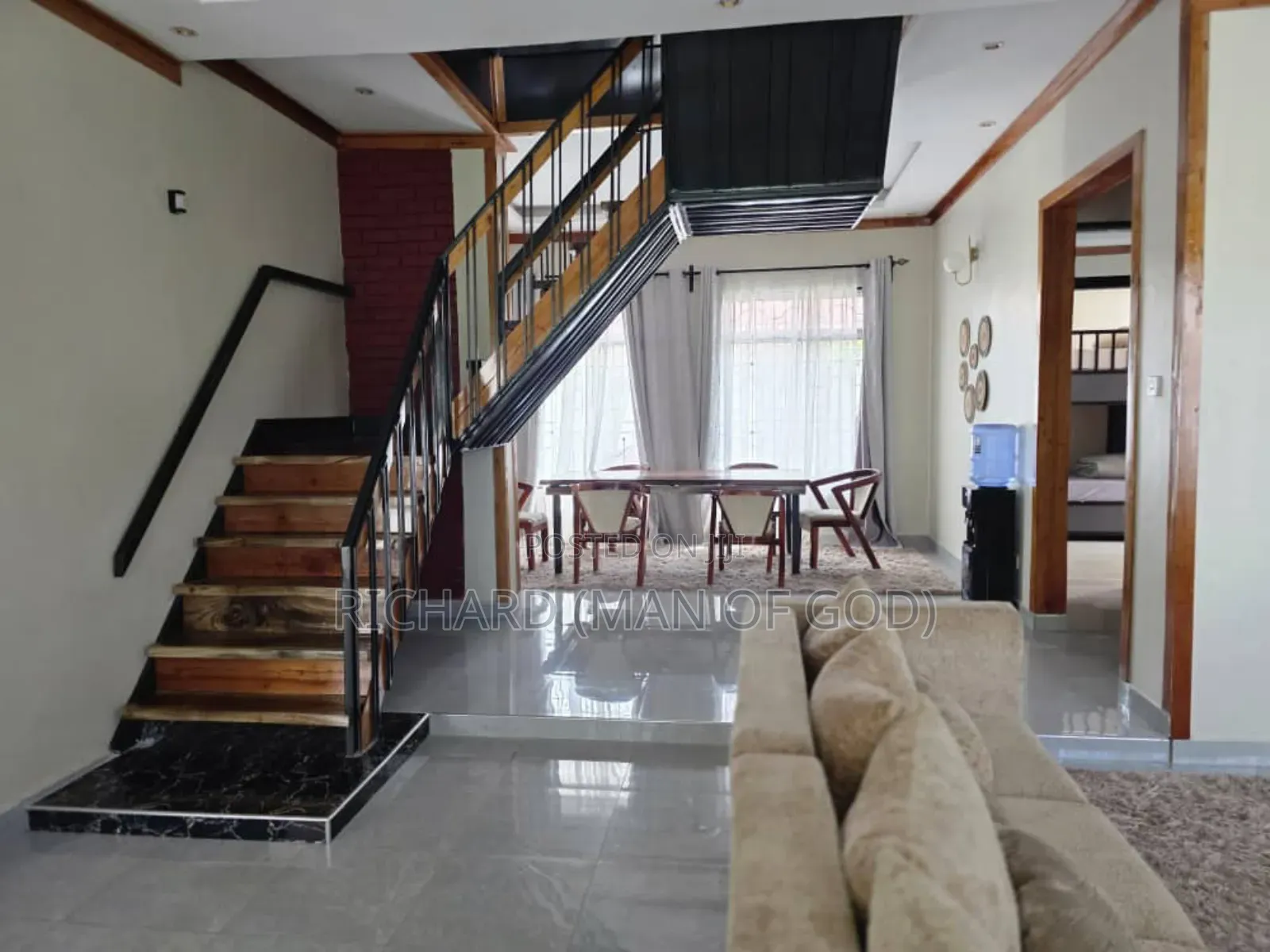 Furnished 5bdrm Maisonette in Usa River for rent