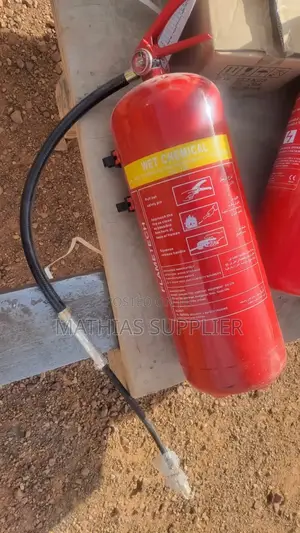 Fire Extinguisher Powder And Carbon Dioxide