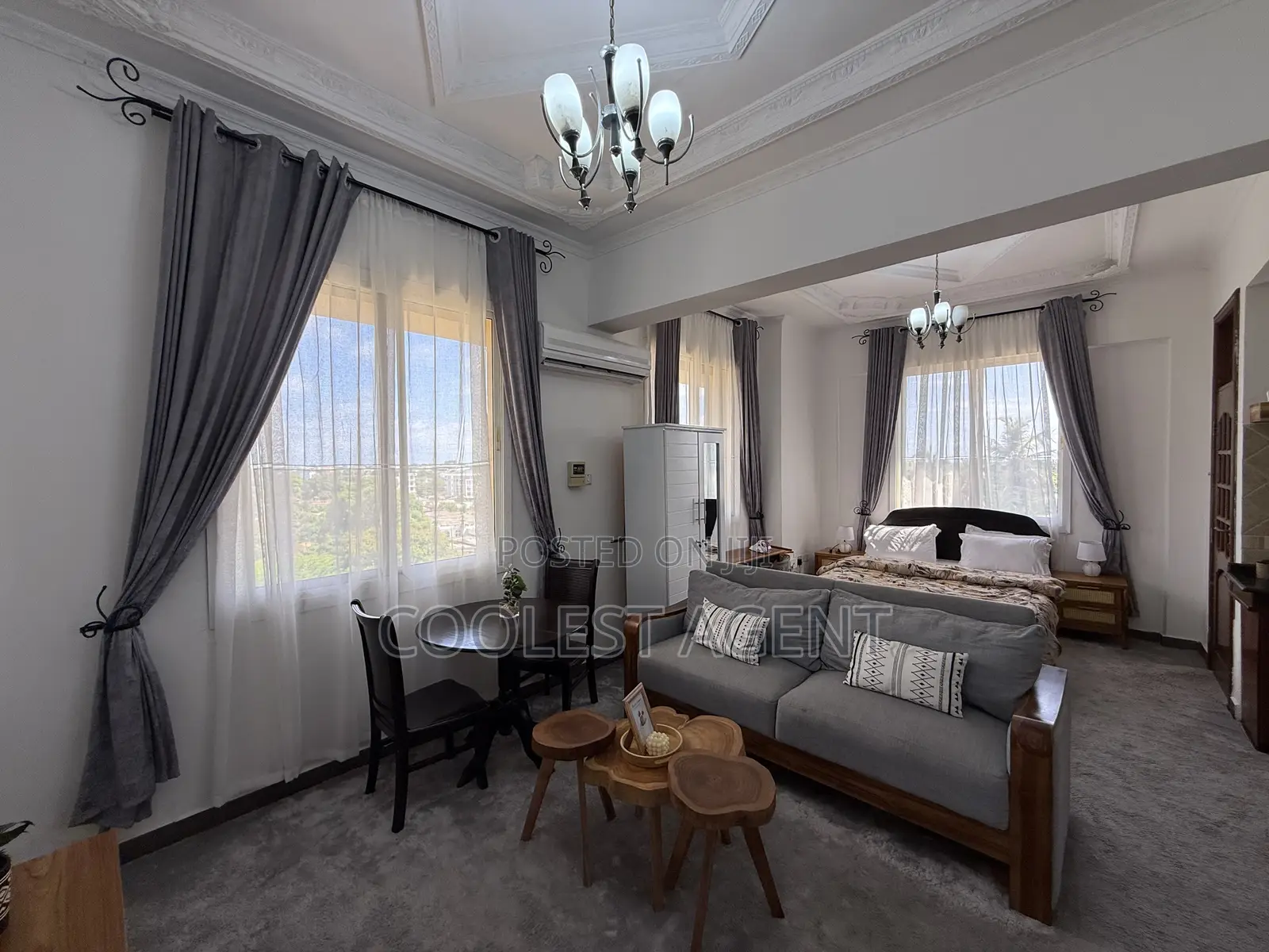 Furnished Studio Apartment in Coolest Estate for rent