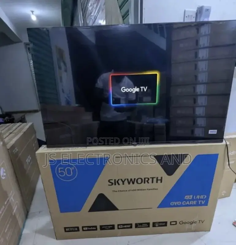 Skyworth Inch 50 Smart Tv Google System High Quality.