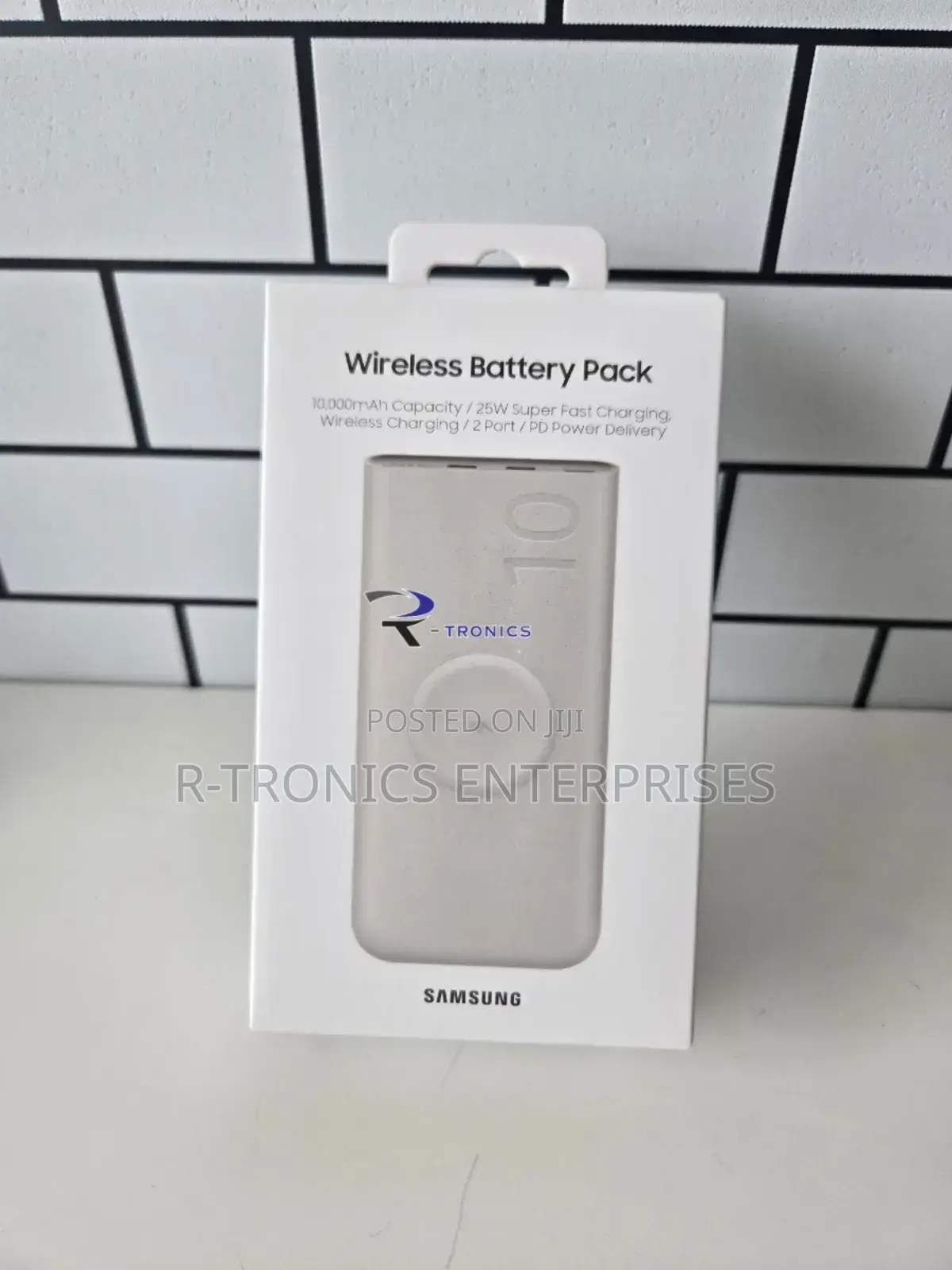 Samsung (Eb-U2510) 10,000mah Wireless 25w Super Fast Charge Powerbank