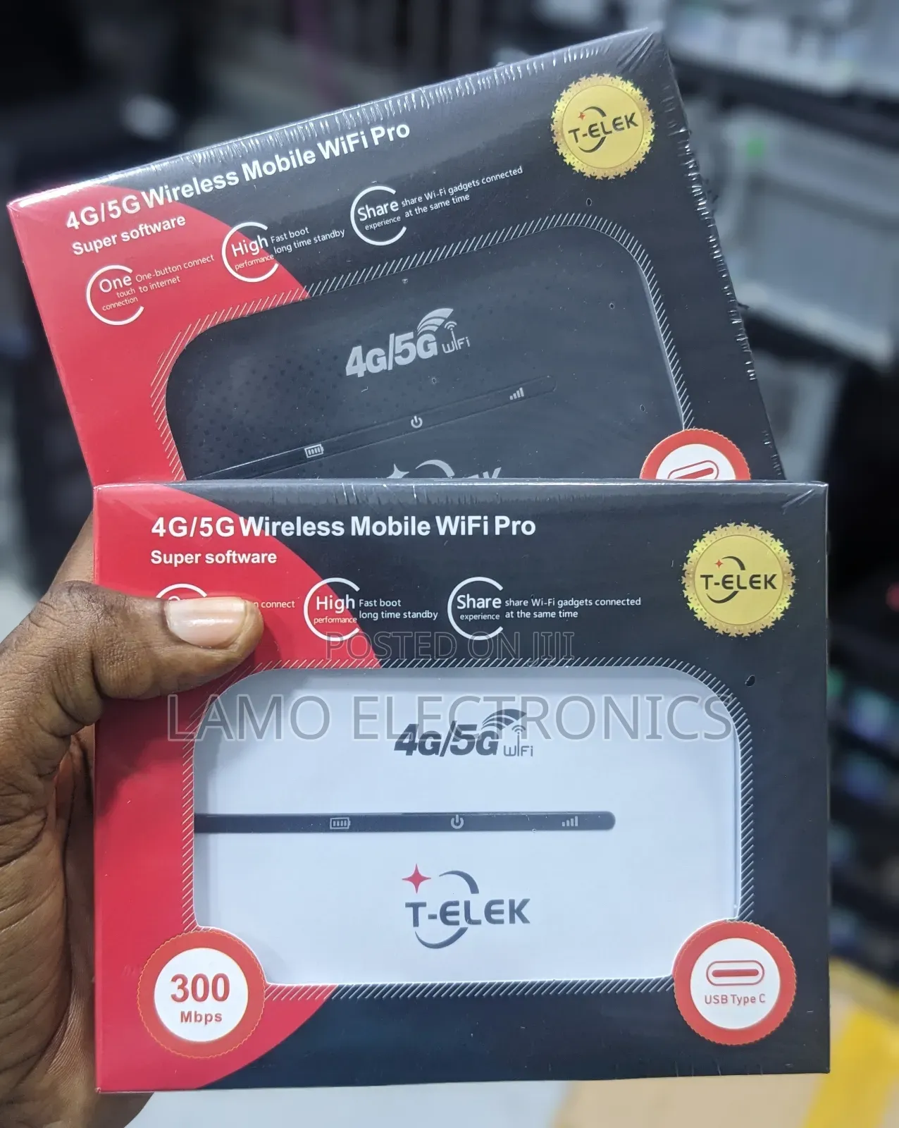 T-Elek Tm-A(2100) 4g/5g Wireless Mobile Wi-Fi Pro