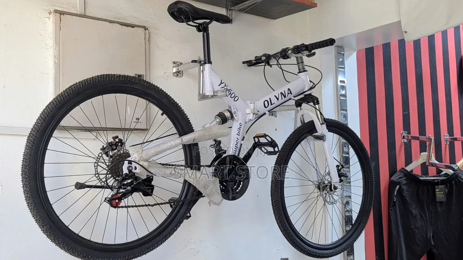 Olvna Yx 500 Foldable Mountain Super Bike Full Suspension Disc Brakes