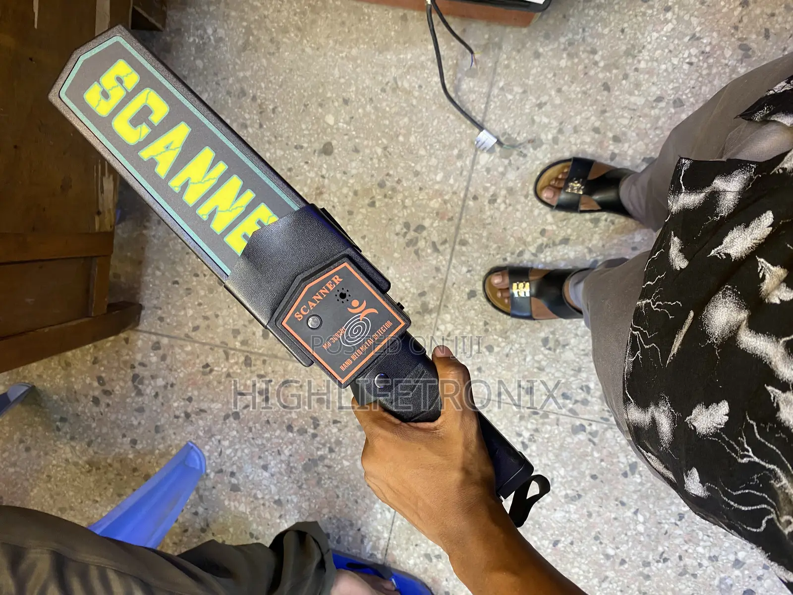Hand Held Metal Detector Md-3003b1 –Scanner Ya Usalama Ya Ubora Wa Juu
