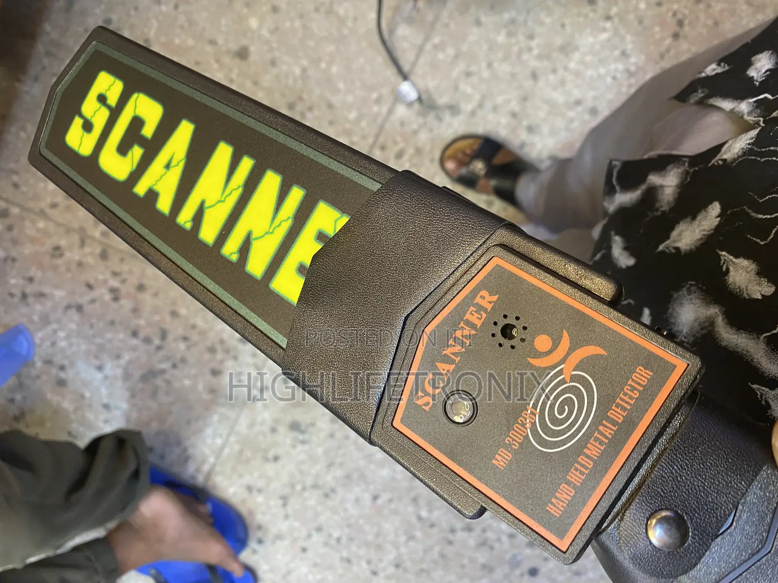 Hand Held Metal Detector Md-3003b1 –Scanner Ya Usalama Ya Ubora Wa Juu
