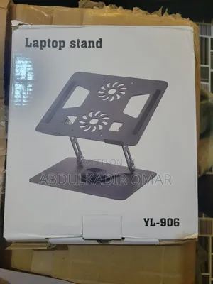 Laptop Stand 360 Degree Rotating Laptop With Cooling Fan