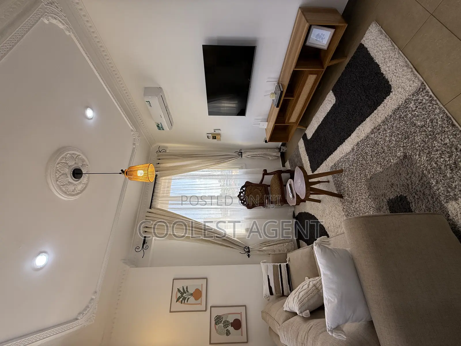 Furnished 1bdrm Apartment in Coolest Estate for rent