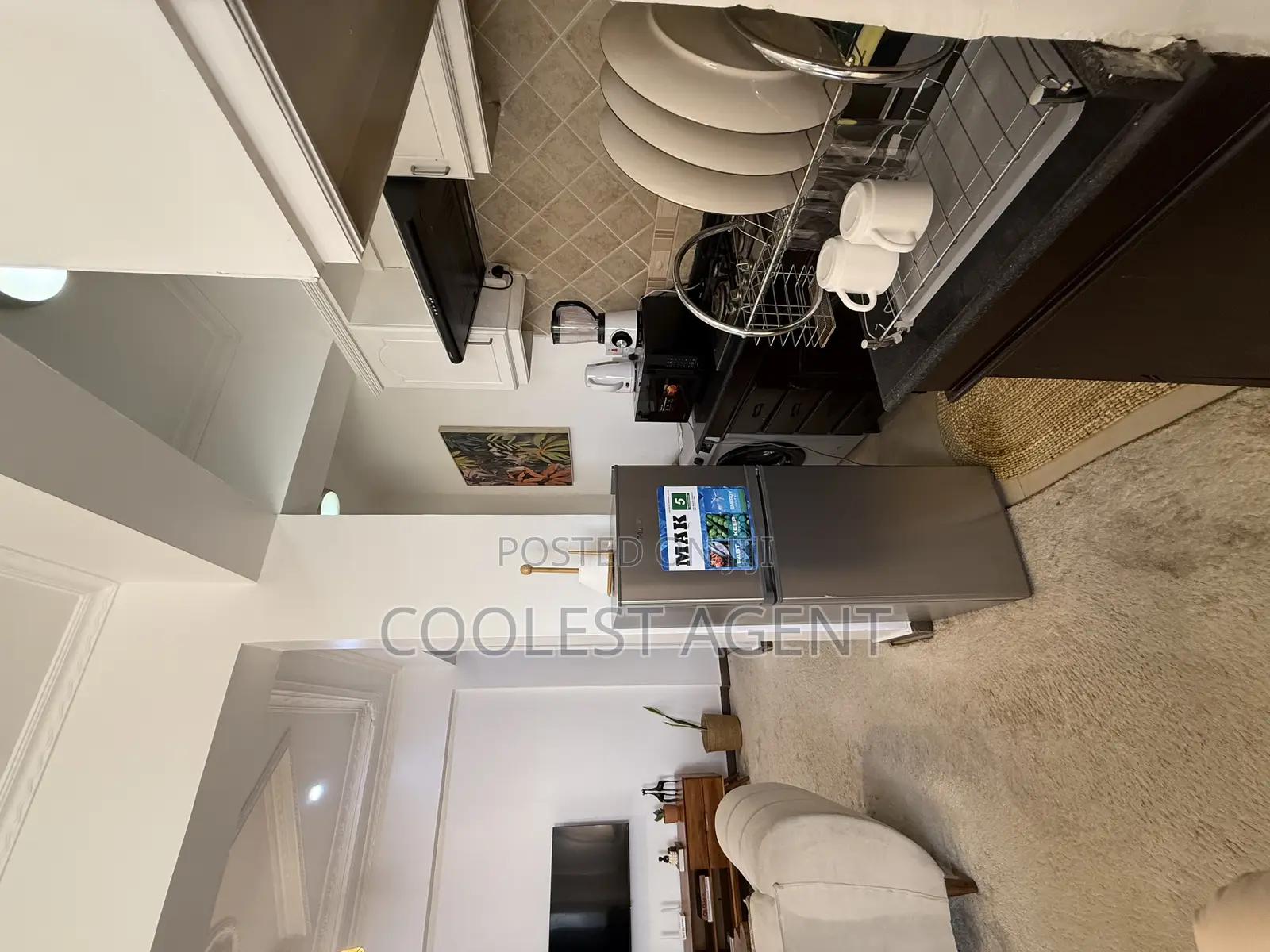 Furnished Studio Apartment in Coolest Estate, Kinondoni for rent