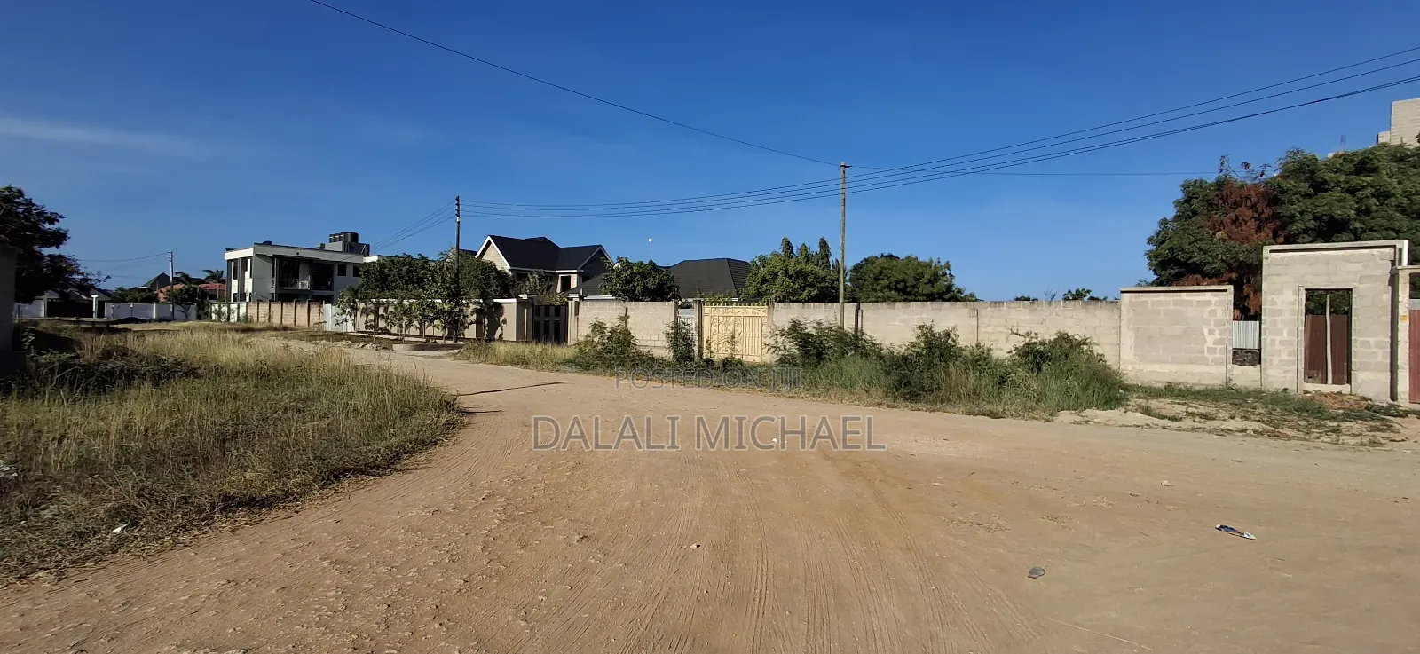 Fenced Plot for Sale Mbweni