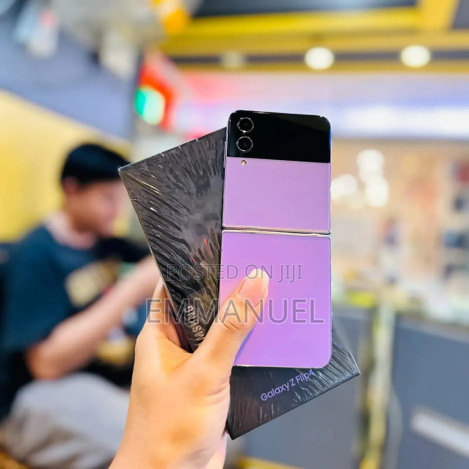 New Samsung Galaxy Z Flip4 256 GB Purple