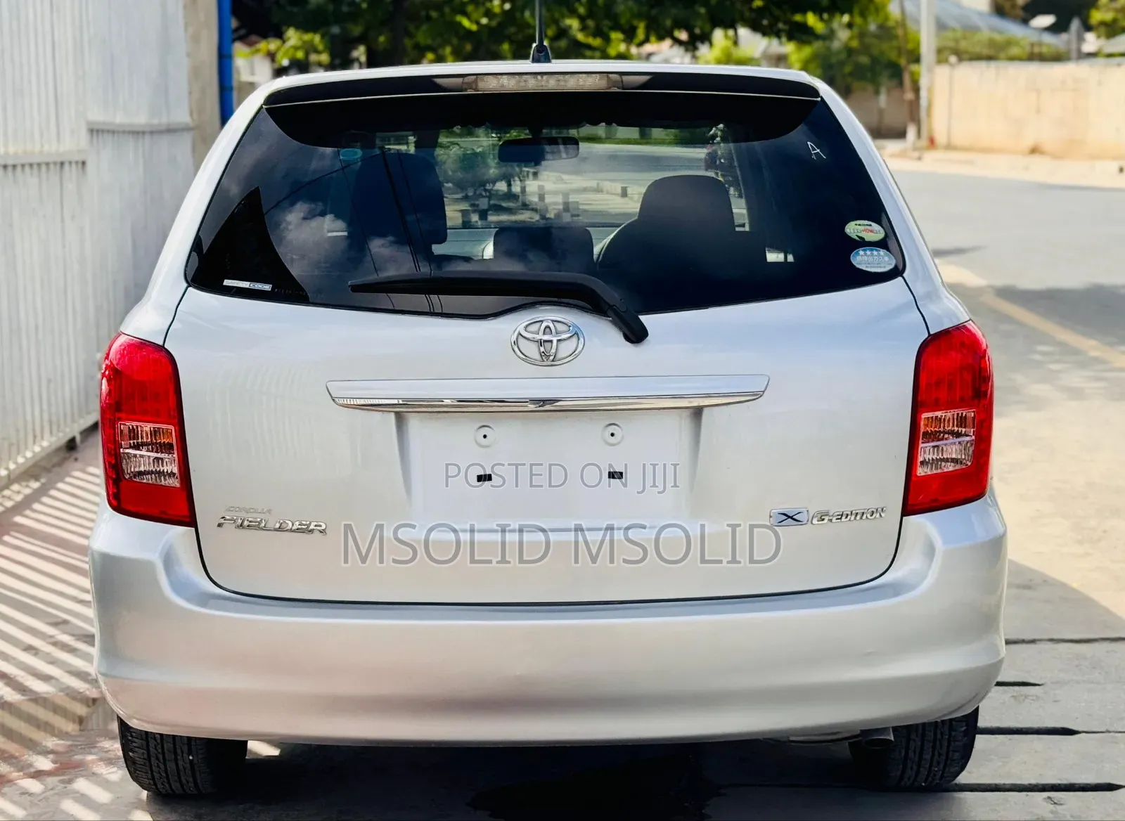 Toyota Corolla Fielder 2008 Silver