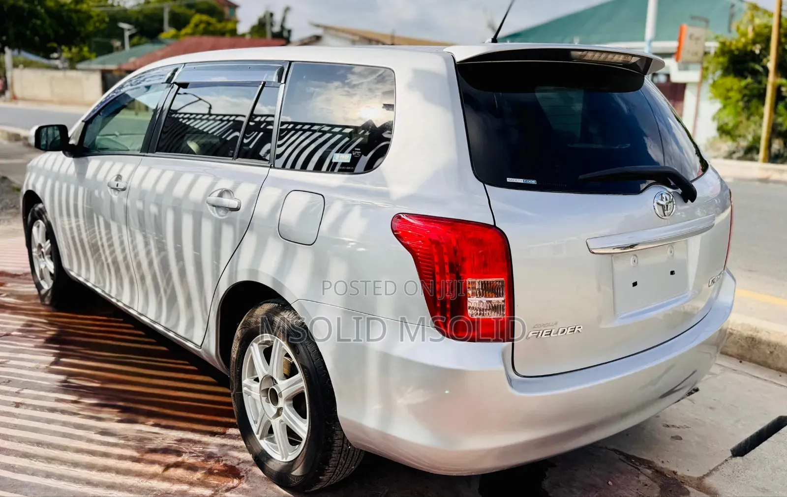 Toyota Corolla Fielder 2008 Silver