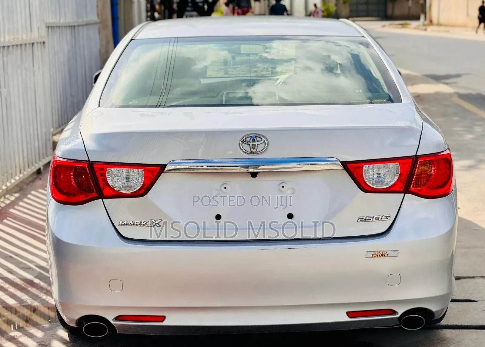 Toyota Mark X 2012 Silver