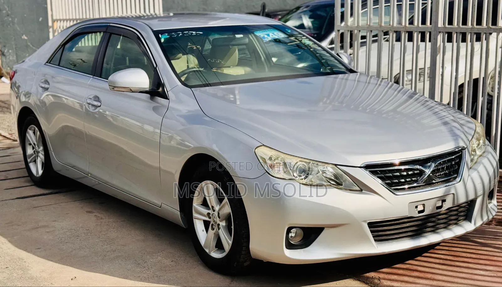 Toyota Mark X 2012 Silver