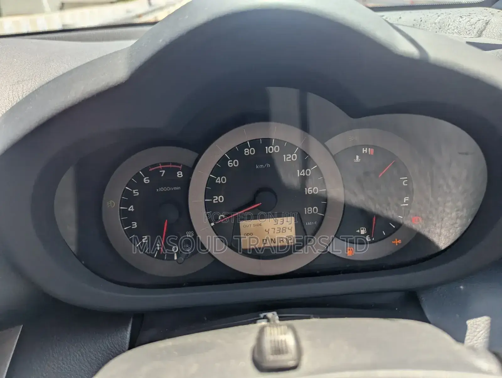 Toyota Vanguard 2010 Black