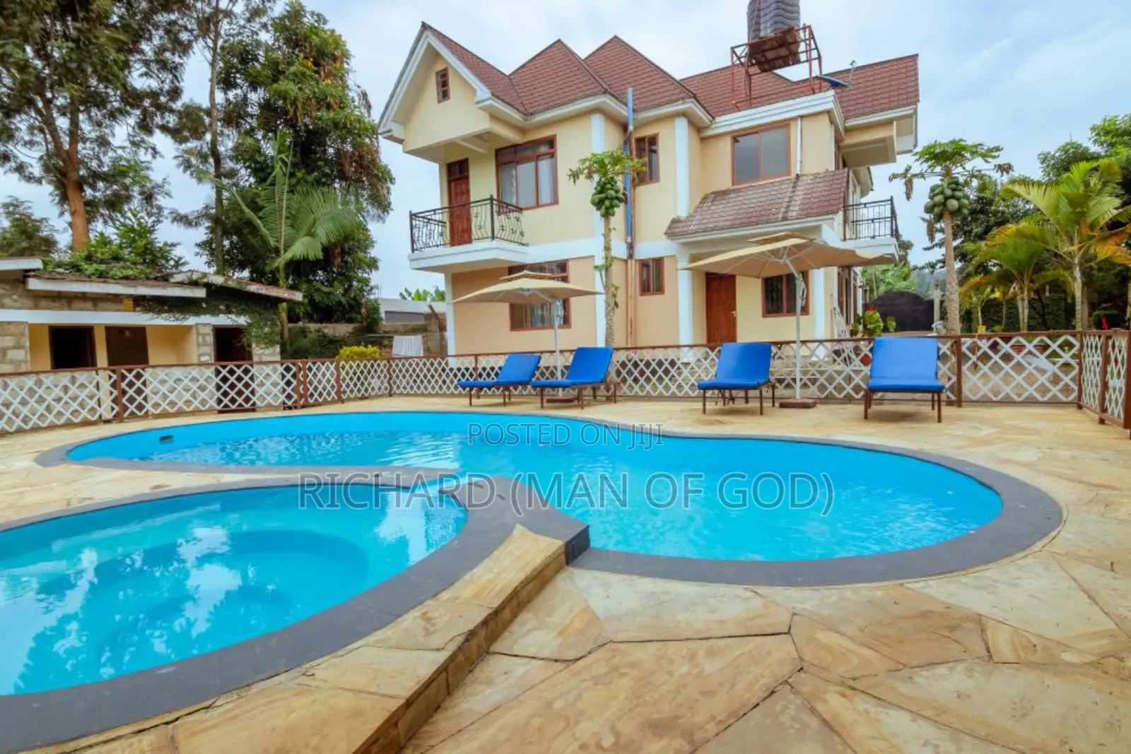 Furnished 6bdrm Apartment in Tengeru for rent