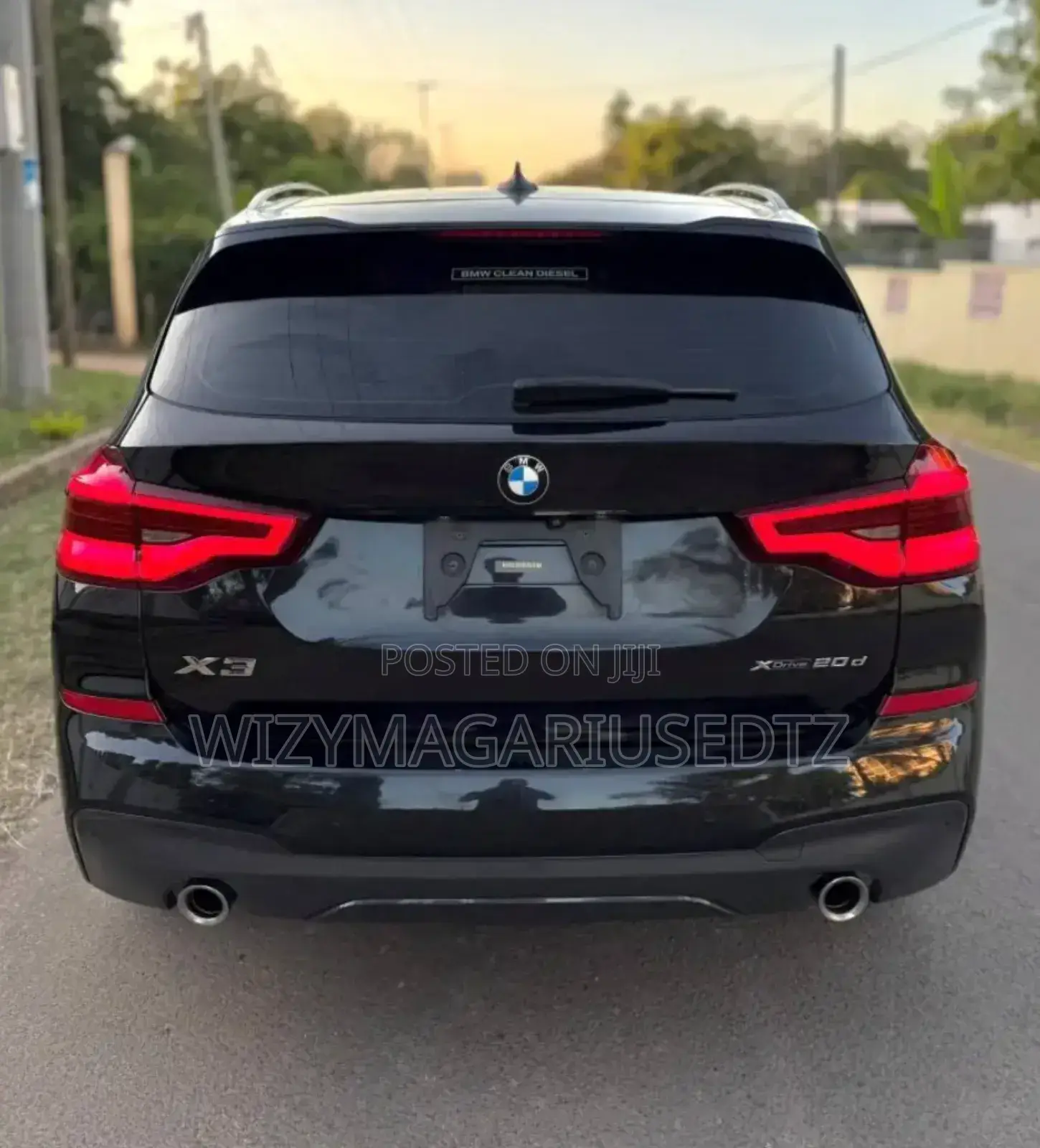 BMW X3 2018 Matt Black