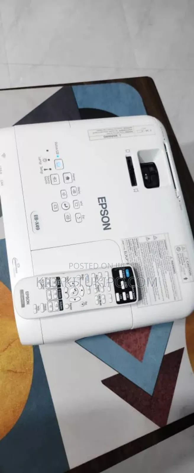 Epson 3lcd Eb-X49 Projector Used in Clean Condition