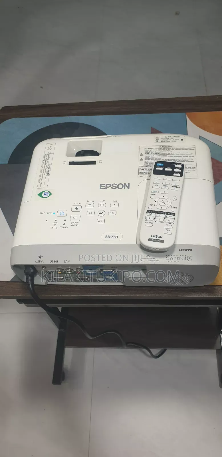 Epson 3lcd Eb-X49 Projector Used in Clean Condition