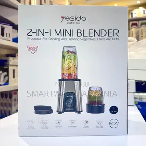 Yesido 800w 2-in-1 Mini Blender And Grinder Set Ec27 Uk Plug