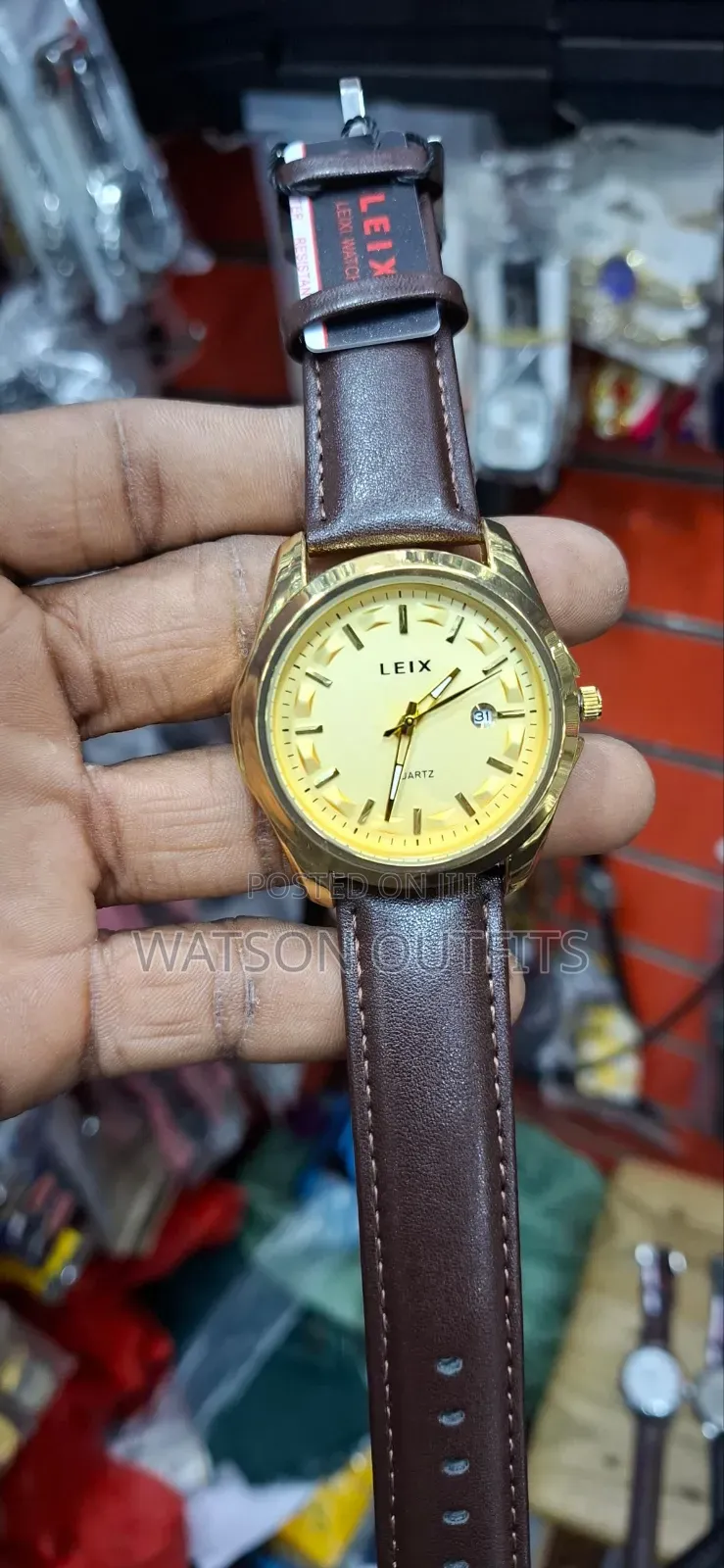 Saa Za Leix Chambuu Za Mikanda Ya Leather or Ngozi