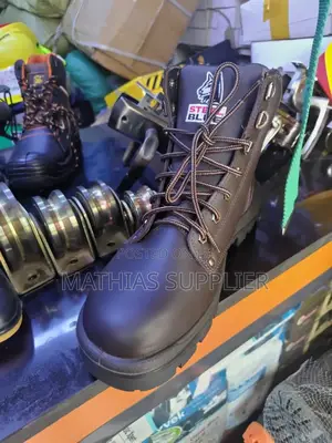 Stell Blue Safety Boots