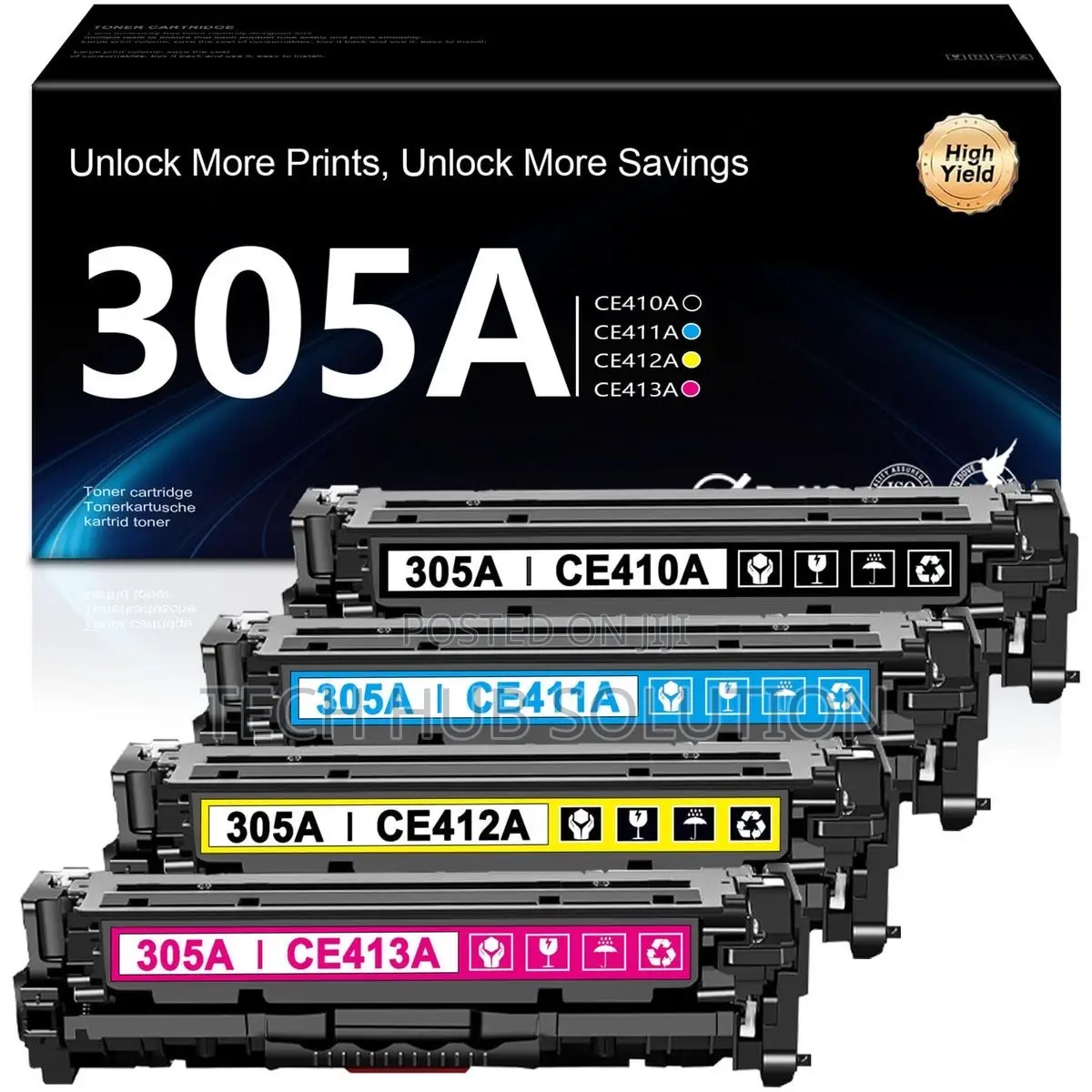 Hp 305a Original Toner Cartridge – Sharp Vibrant Printing