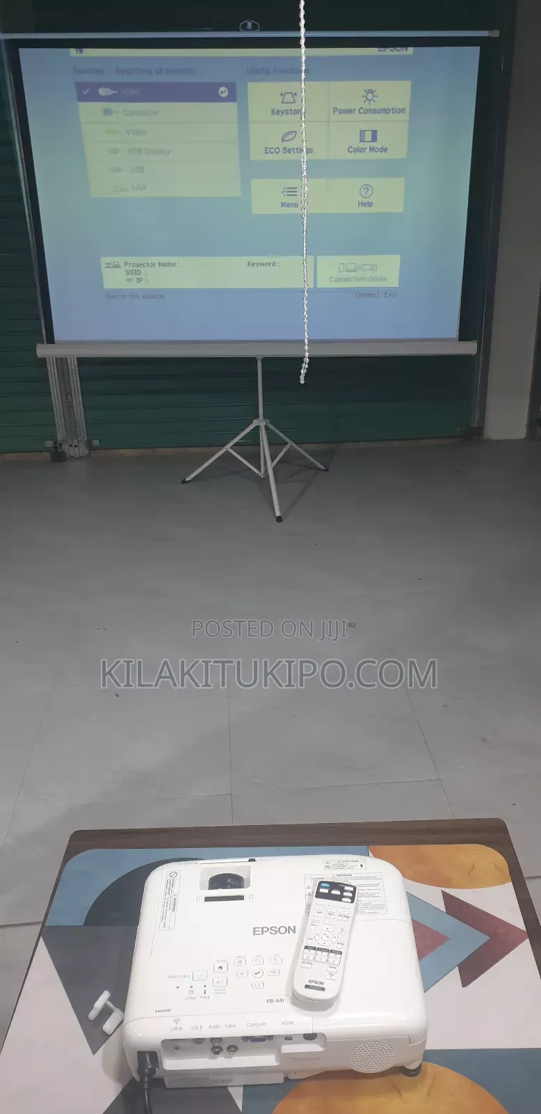 Projector Eb-X41 Epson Used in Clean Condition